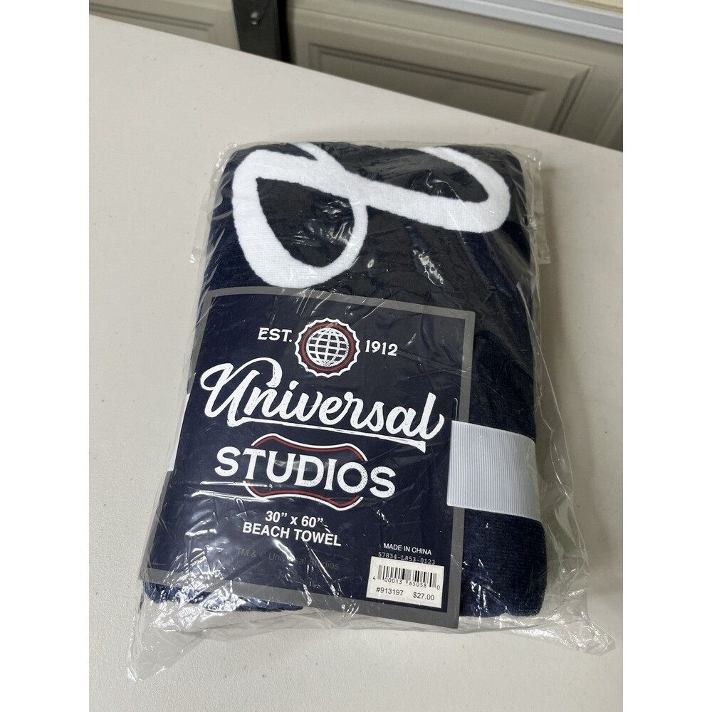 Universal Studios Est. 1912 Beach Towel 30" x 60"